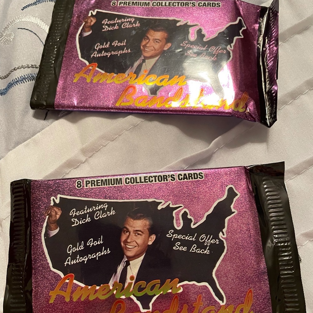 NIP American Bandstand Duck Clark collector Cards